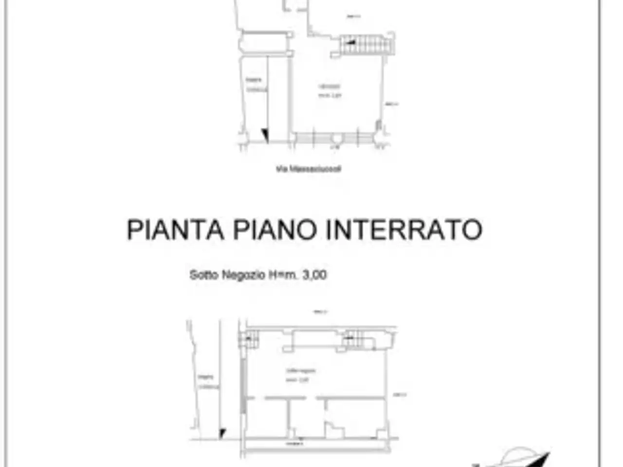 Pizzeria in Via Massaciuccoli, Roma, {3} - Planimetria 1