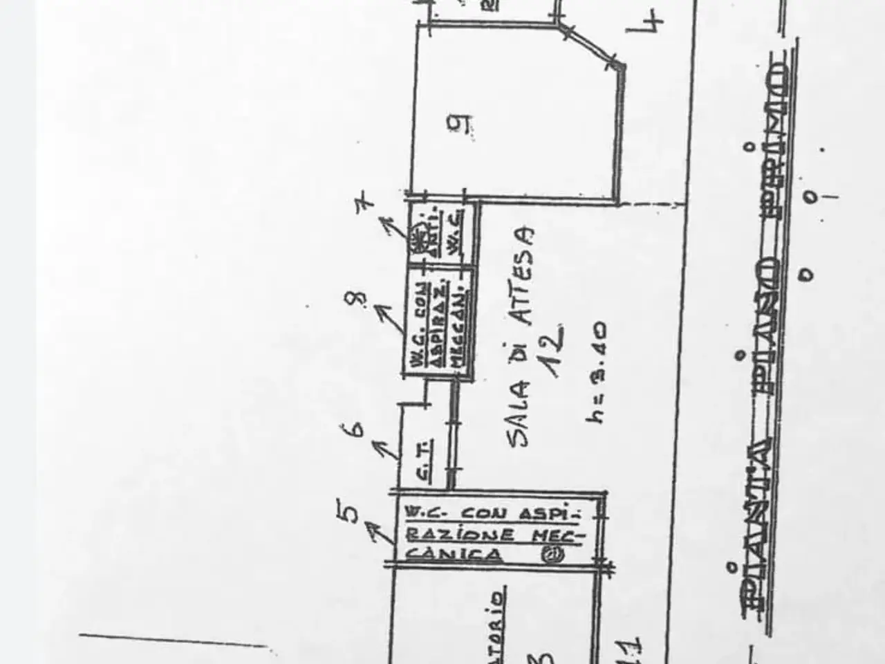 Locale commerciale in , Siena, {3} - Planimetria 1