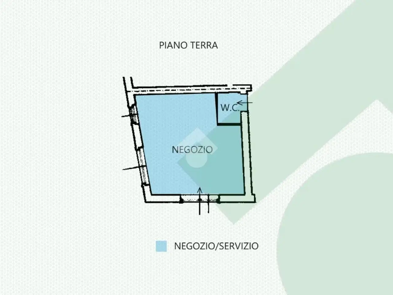 Negozio in Via Porta Ronca 18, Rho, {3} - Planimetria 1
