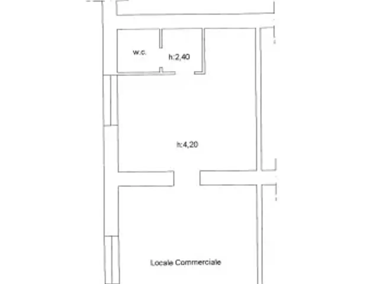 Negozio in Corso Italia 219, Guidonia Montecelio, {3} - Planimetria 1