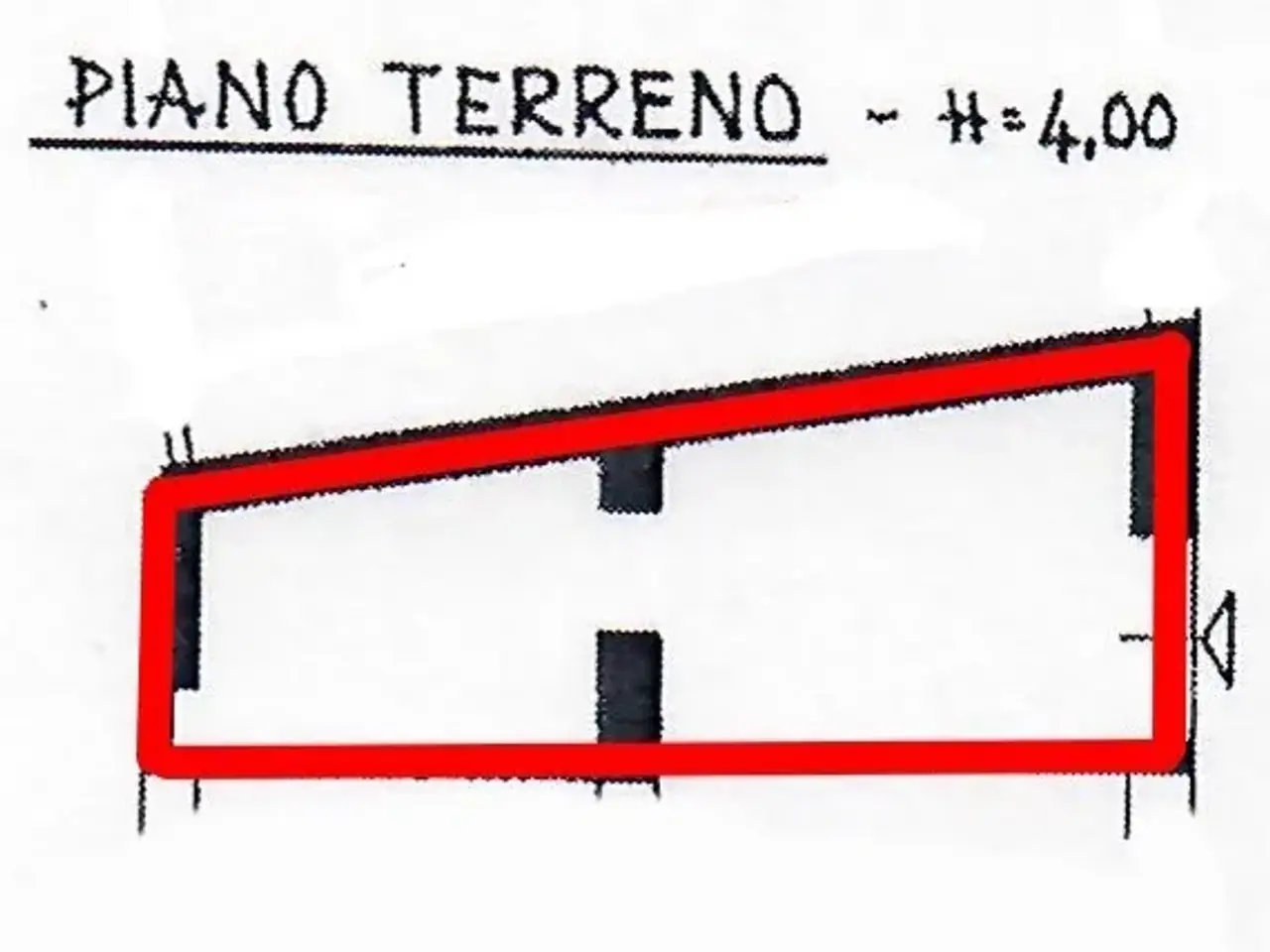 Negozio in Viale Sabotino, Milano, {3} - Planimetria 1