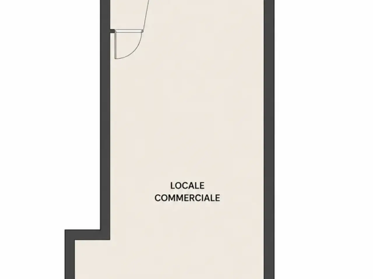 Negozio in Via Giuseppe Dagnini, 40c, Bologna, {3} - Planimetria 1