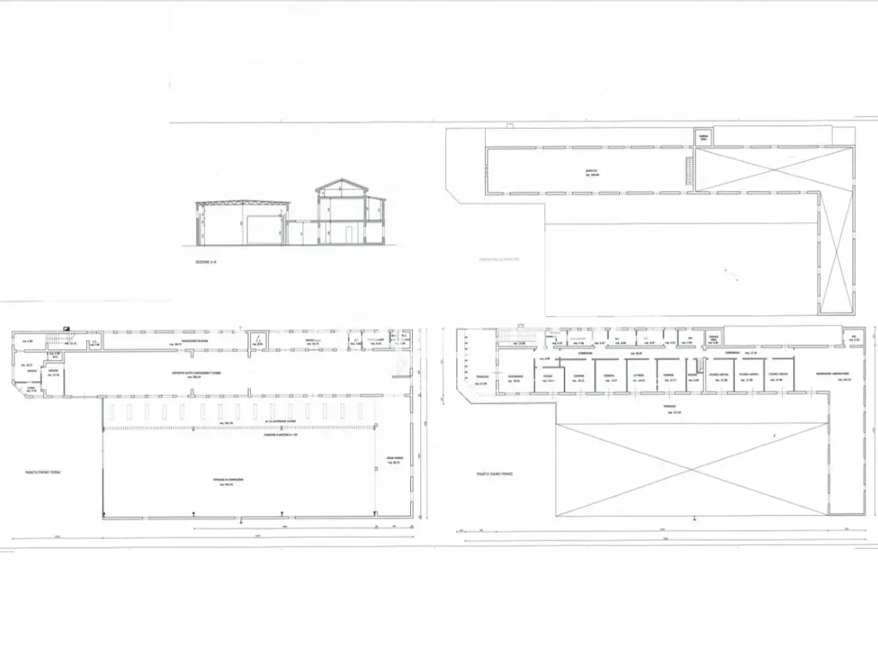 Magazzino in Via Meschio 16, Montebelluna, {3} - Planimetria 1