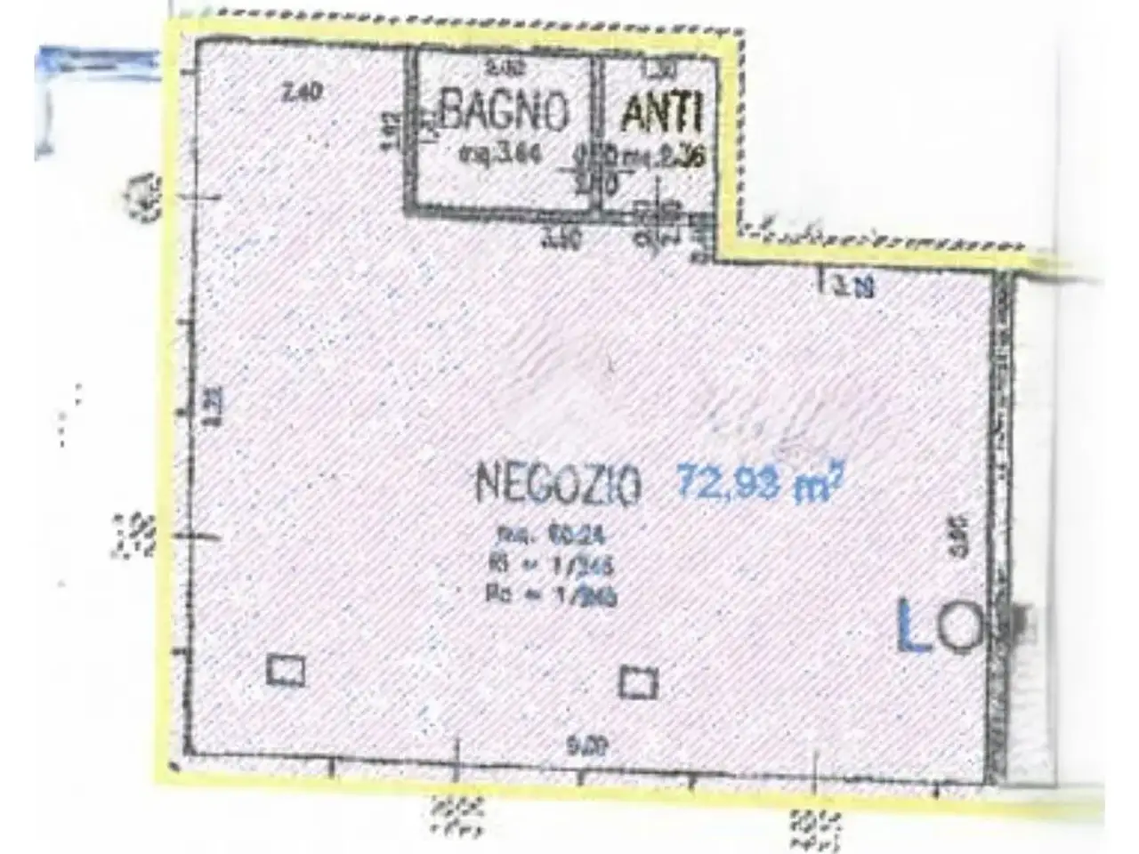 Negozio in Via 11 Settembre 14, Longiano, {3} - Planimetria 1