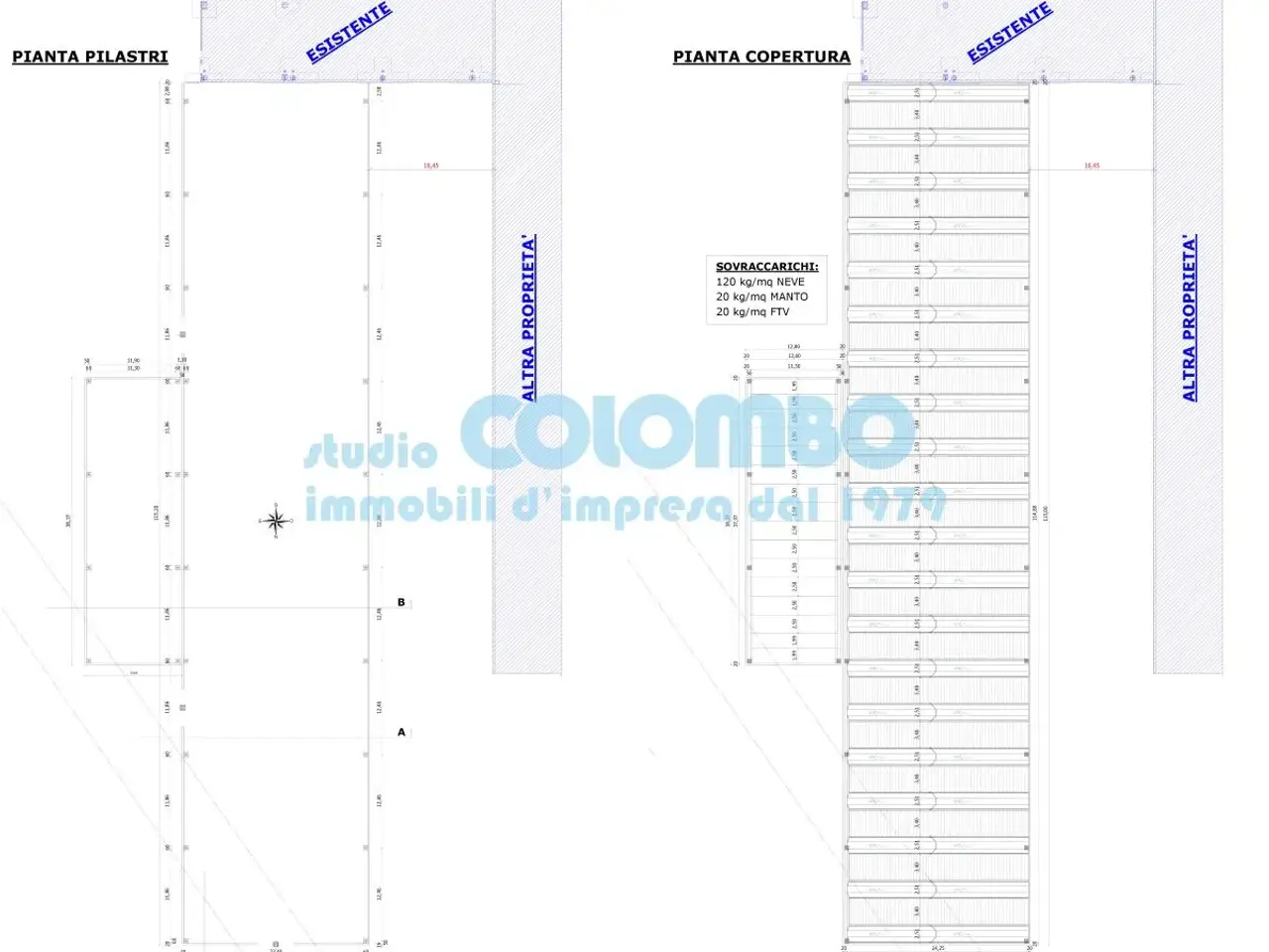 Capannone in Via dei Caduti del Lavoro, Castel Mella, {3} - Planimetria 1