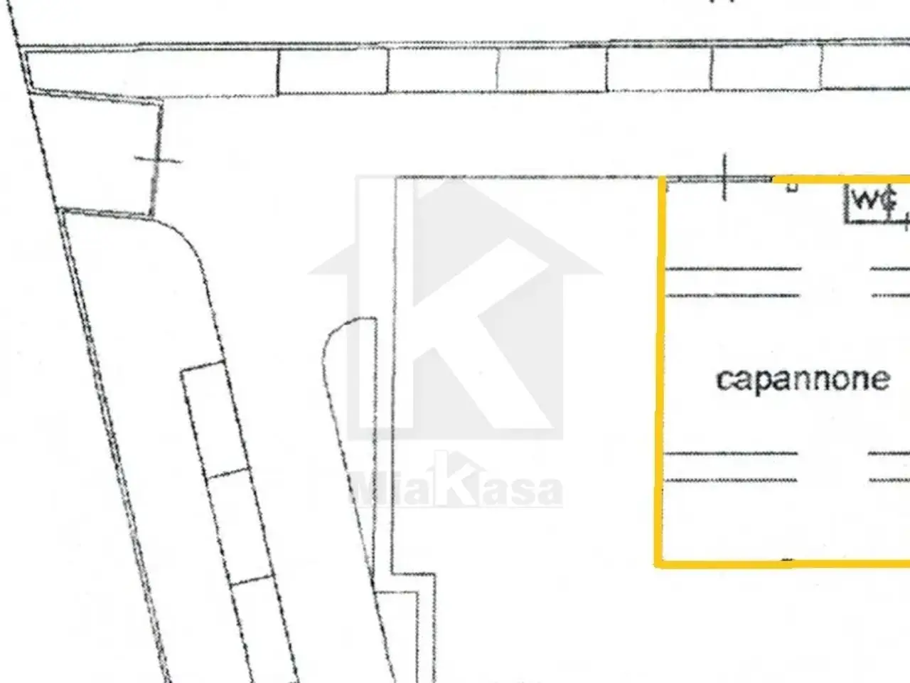 Magazzino in Via Kennedy 43, Cerro Maggiore, {3} - Planimetria 1