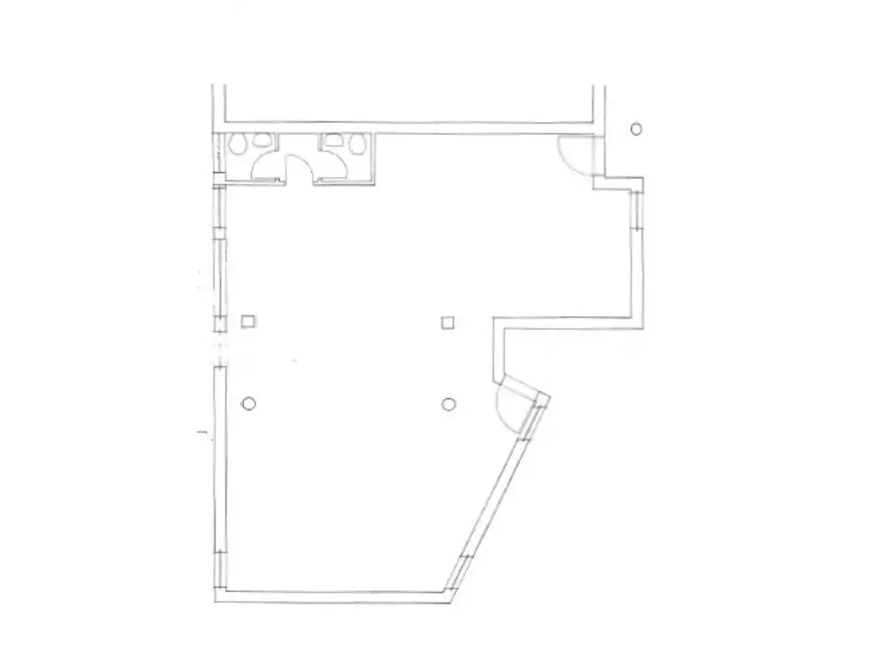 Ufficio in Via San Lazzaro 2, Fano, {3} - Planimetria 1