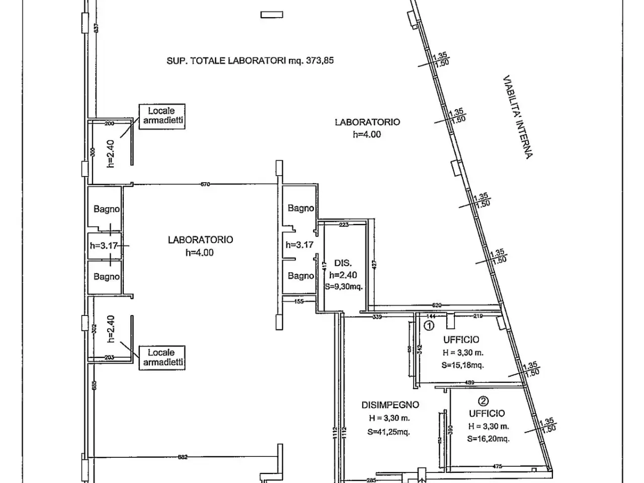 Capannone in Via del Padule 23, Scandicci, {3} - Planimetria 1
