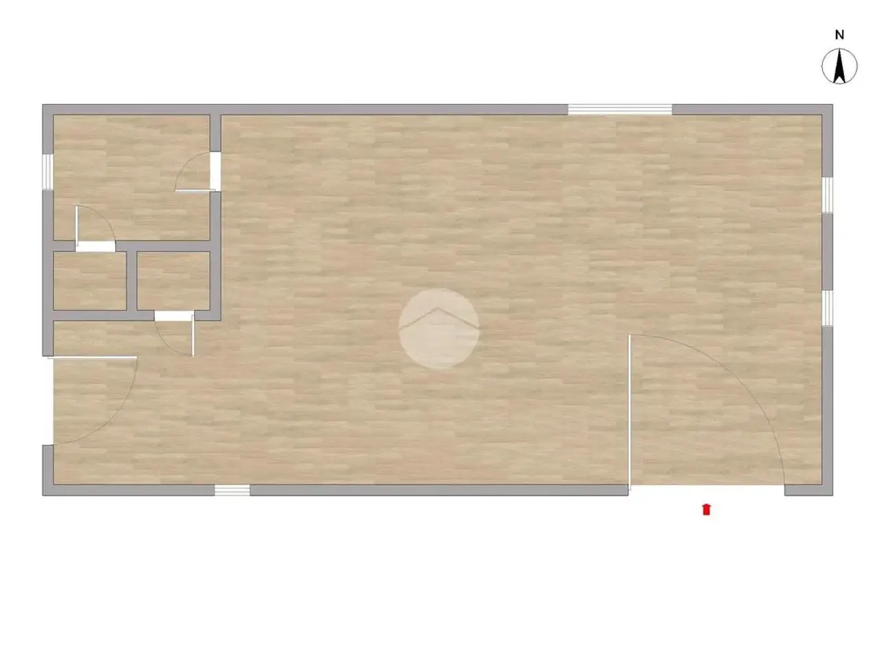 Capannone in Via Gramsci, Bagnolo Mella, {3} - Planimetria 1