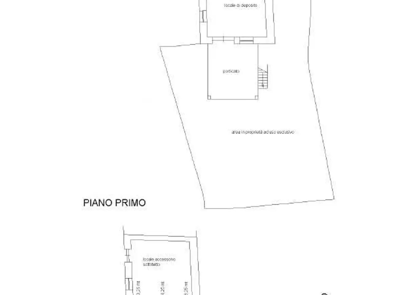 Magazzino in Cascina Ruffini , Garessio, {3} - Planimetria 1