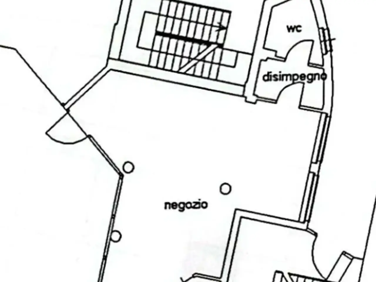 Negozio in Via Napoli 59, Grugliasco, {3} - Planimetria 1