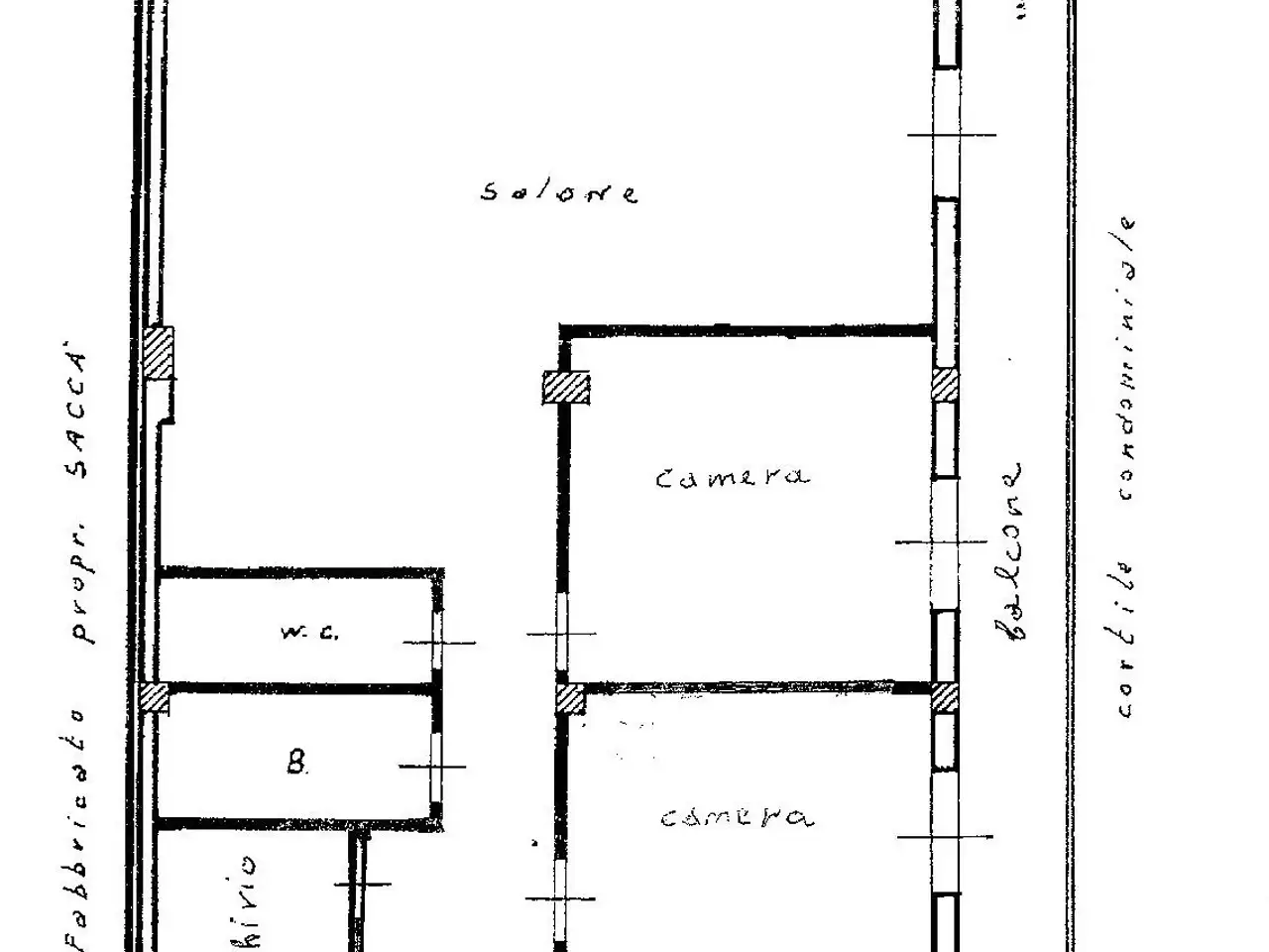 Studio in Via Maddalena 12, Messina, {3} - Planimetria 1