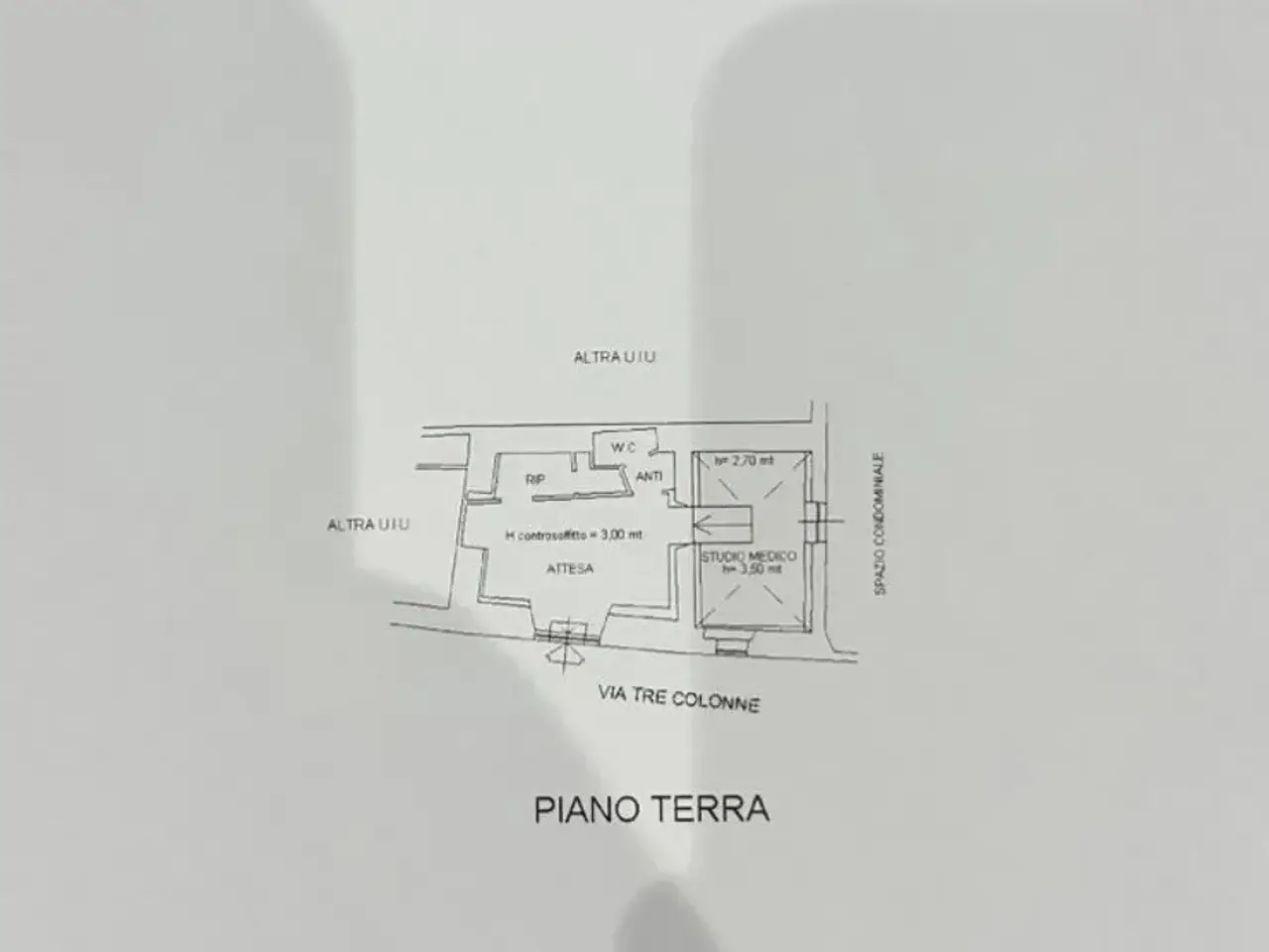 Ufficio in Via Tre Colonne, Terni, {3} - Planimetria 1
