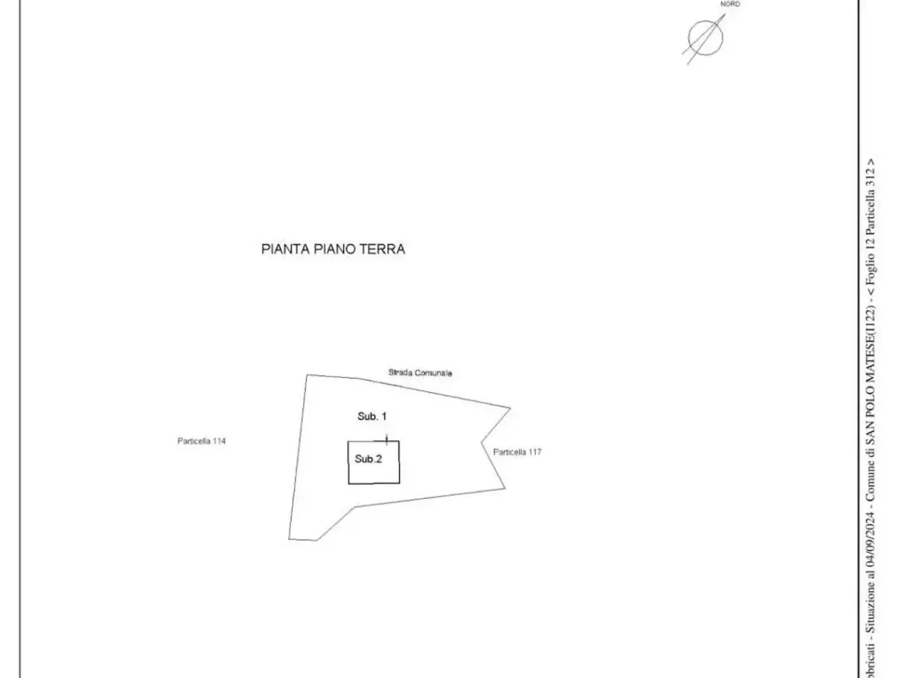 Rustico in vendita, Piazza G. Iezza, San Polo Matese - Planimetria 1