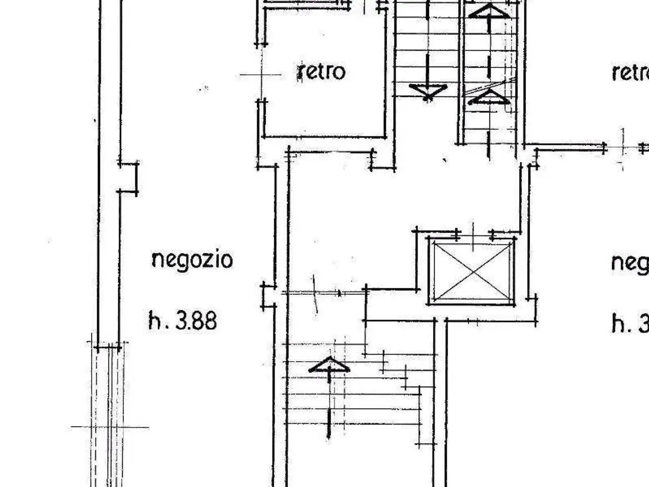 Negozio in Via Cervino 19, Rivoli, {3} - Planimetria 1