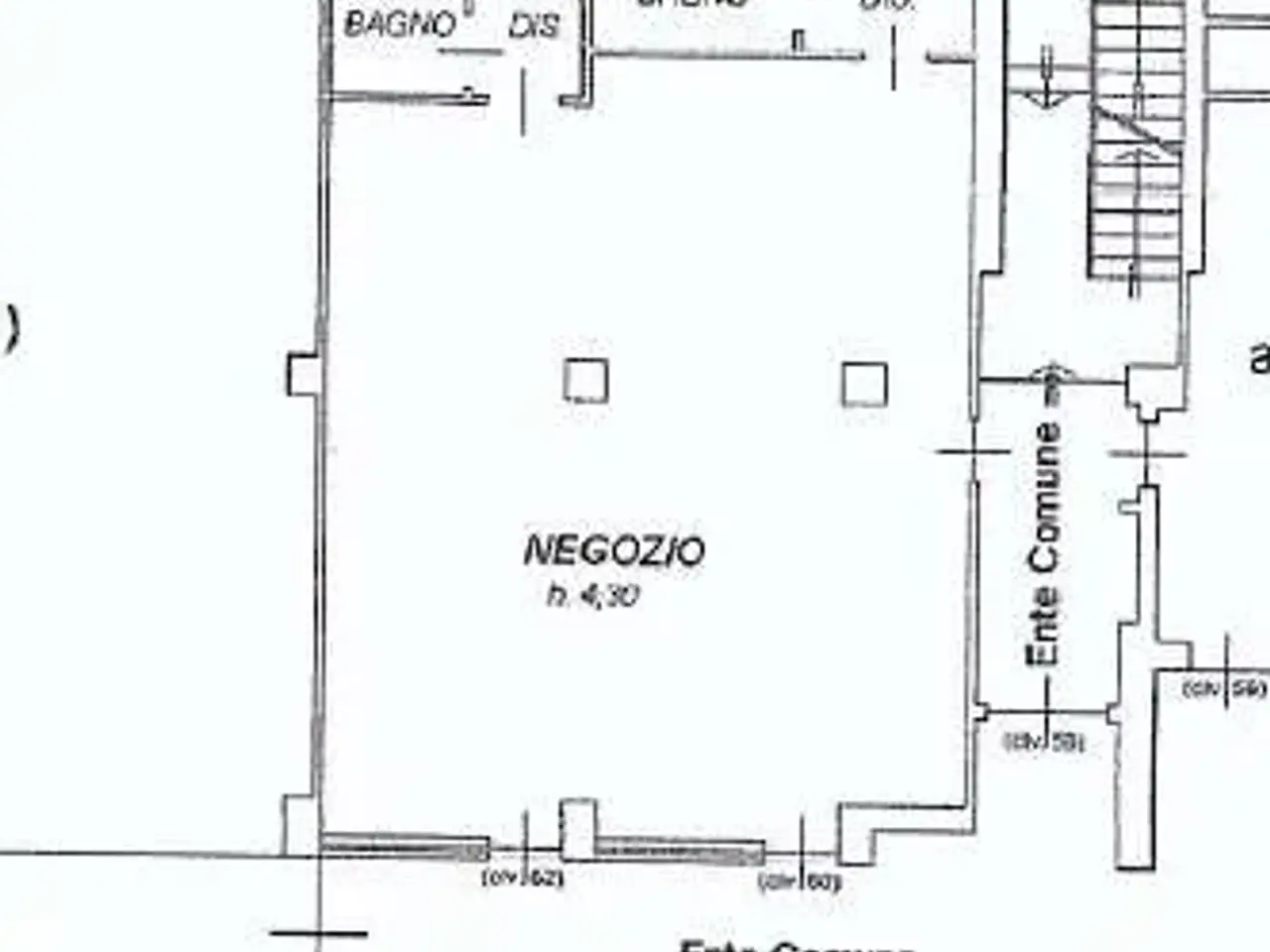 Negozio in Via San Rocco, Mariano Comense, {3} - Planimetria 1