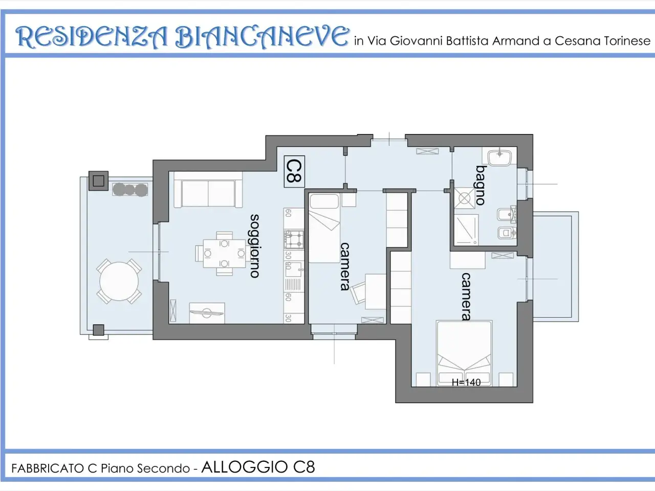 Trilocale in vendita, Piazza Fraiteve 5, Sestriere - Planimetria 1