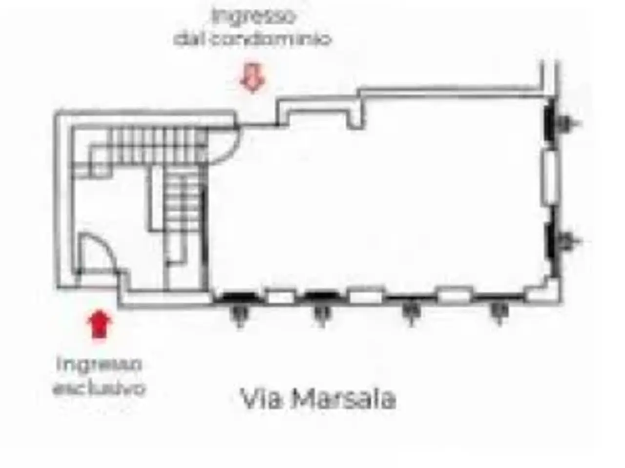 Ufficio in Via Marsala 3, Milano, {3} - Planimetria 1