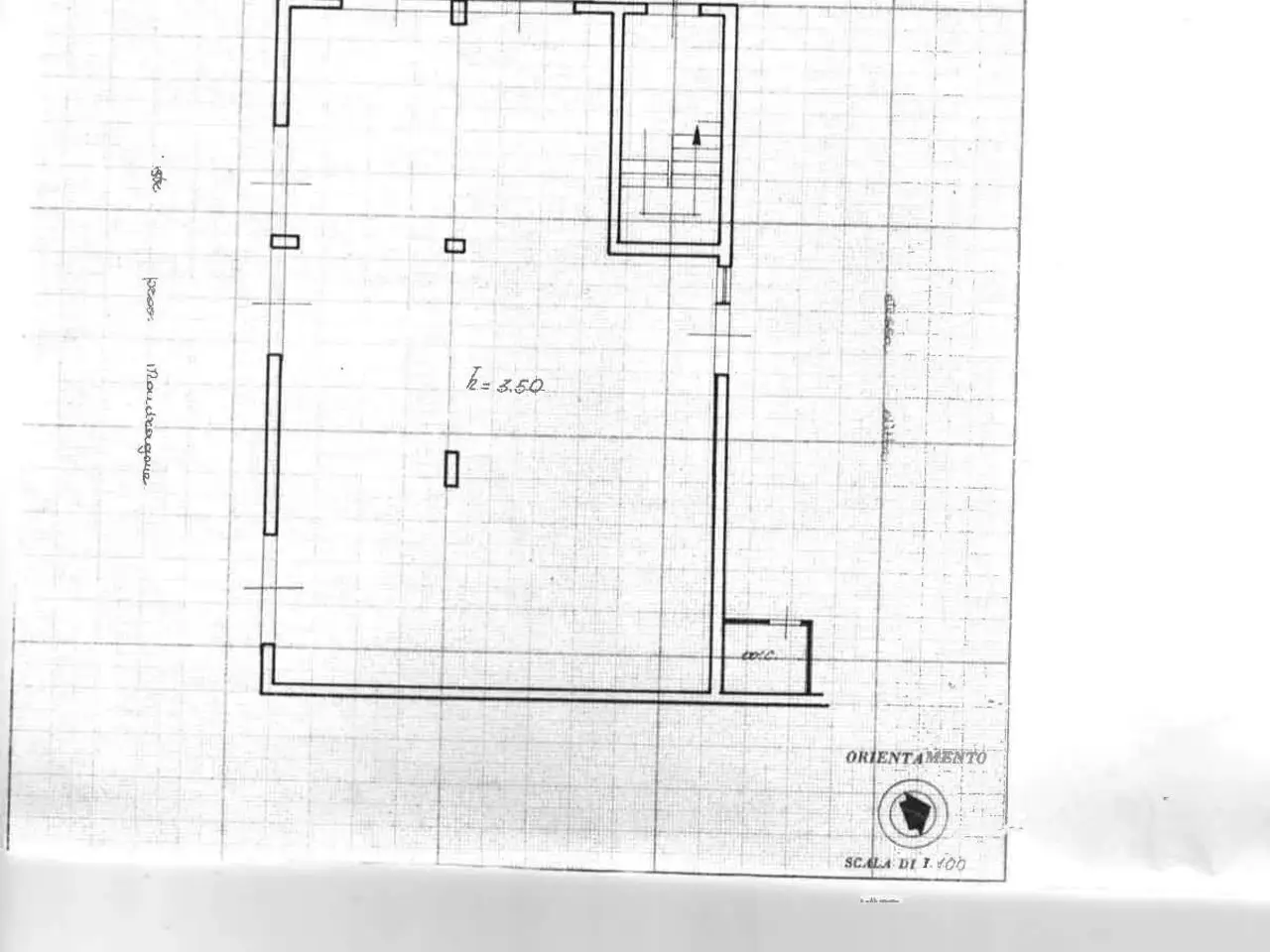 Magazzino in Via Provinciale, 79, Mondragone, {3} - Planimetria 1