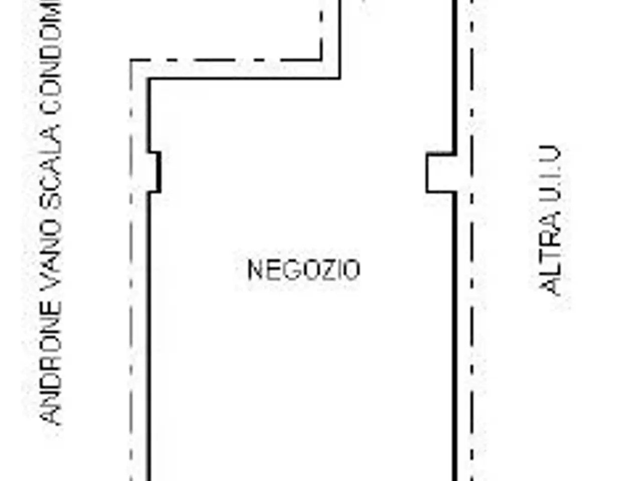 Negozio in Via dei Mille 101, Bari, {3} - Planimetria 1
