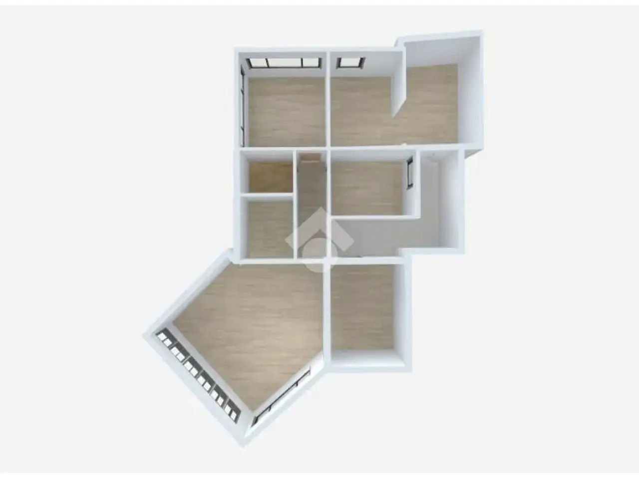 Ufficio in Via Guglielmo Marconi 1, Desenzano Del Garda, {3} - Planimetria 1