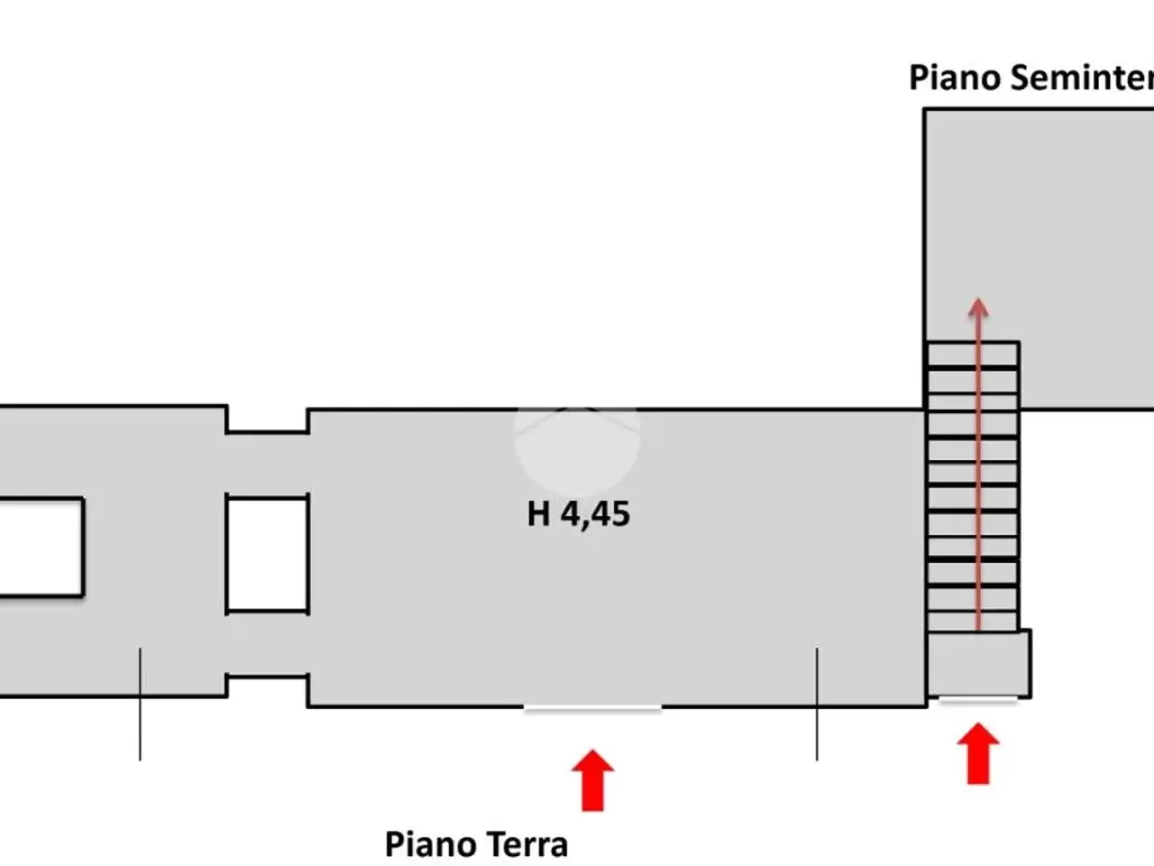 Laboratorio in Via Annella di Massimo 9, Napoli, {3} - Planimetria 1