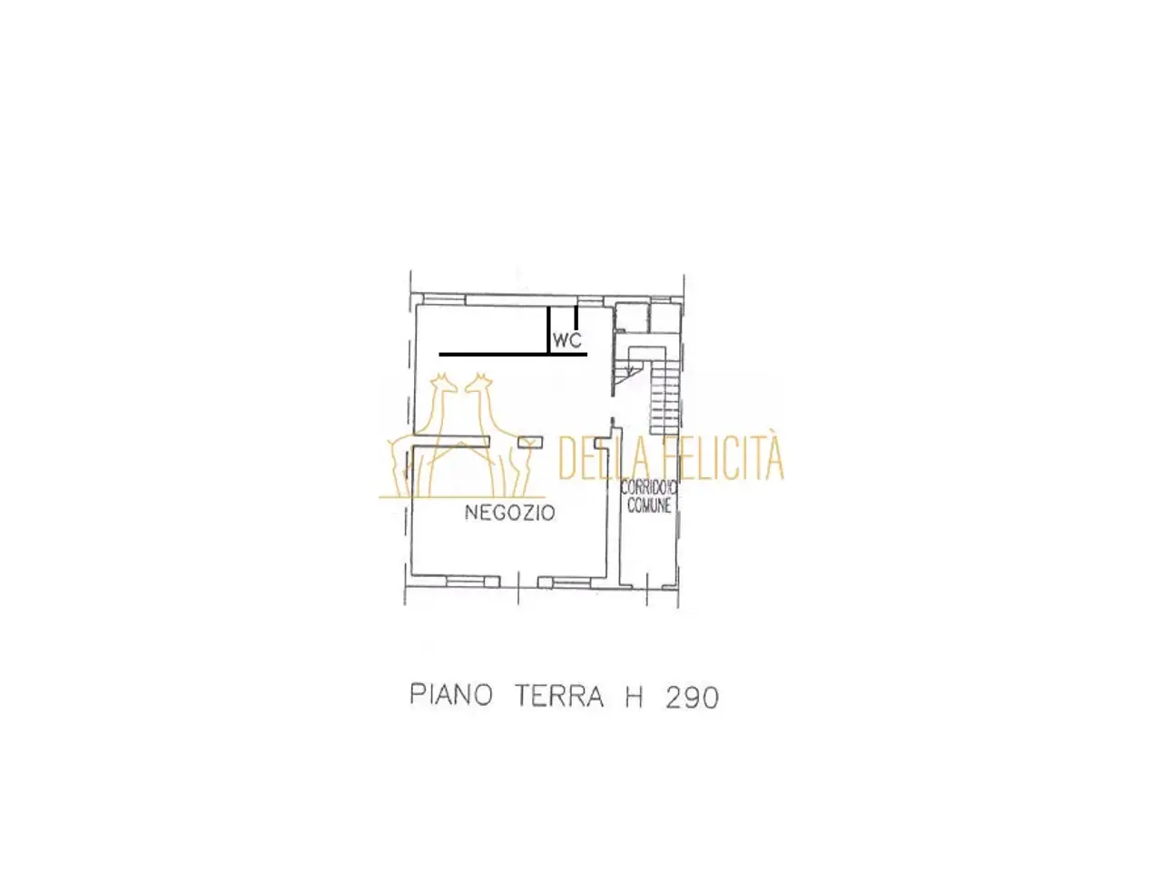 Negozio in Via Galileo Galilei 25, Torrebelvicino, {3} - Planimetria 1