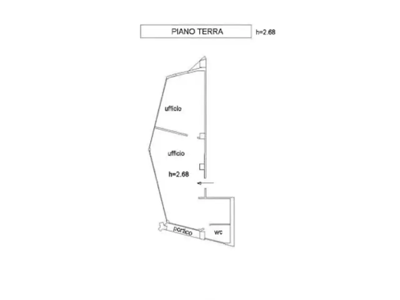 Ufficio in Viale Sant'Antonio 15, Varese, {3} - Planimetria 1