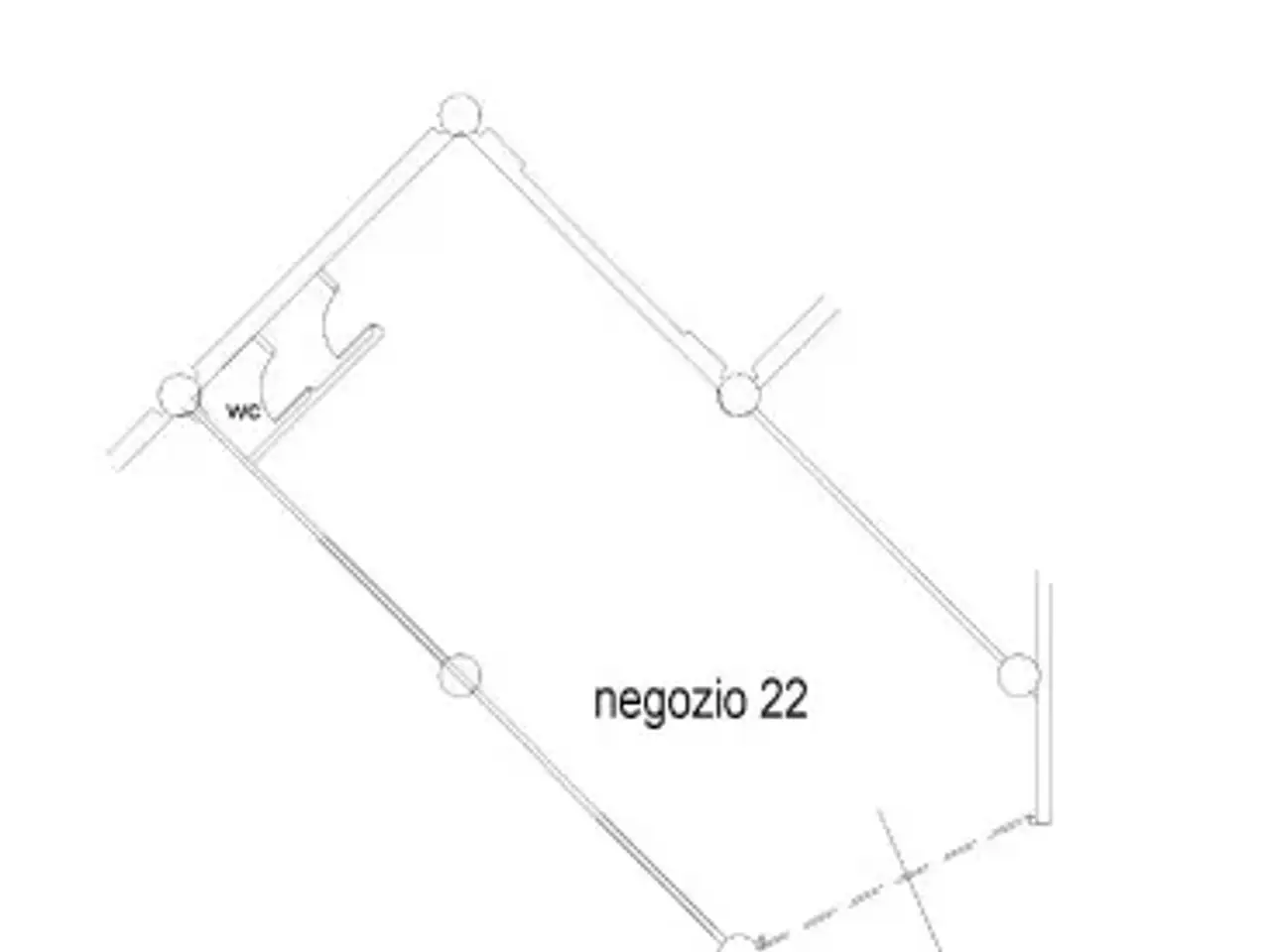 Negozio in Via Italo Calvino, Tivoli, {3} - Planimetria 1