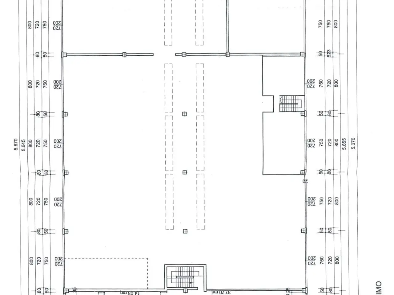 Capannone in Via Ferrara, San Pietro In Casale, {3} - Planimetria 1