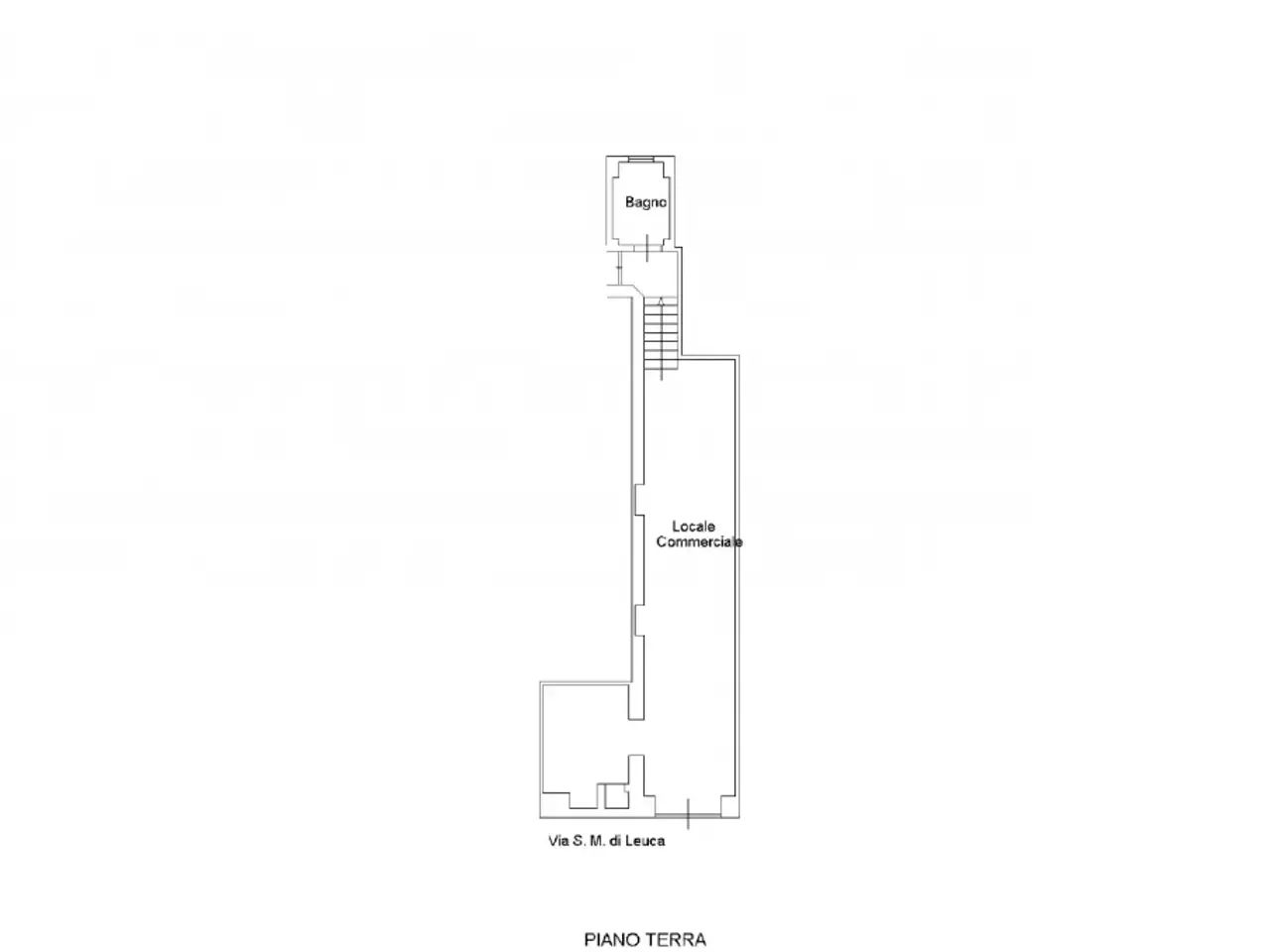 Tabaccheria in , Ruffano, {3} - Planimetria 1