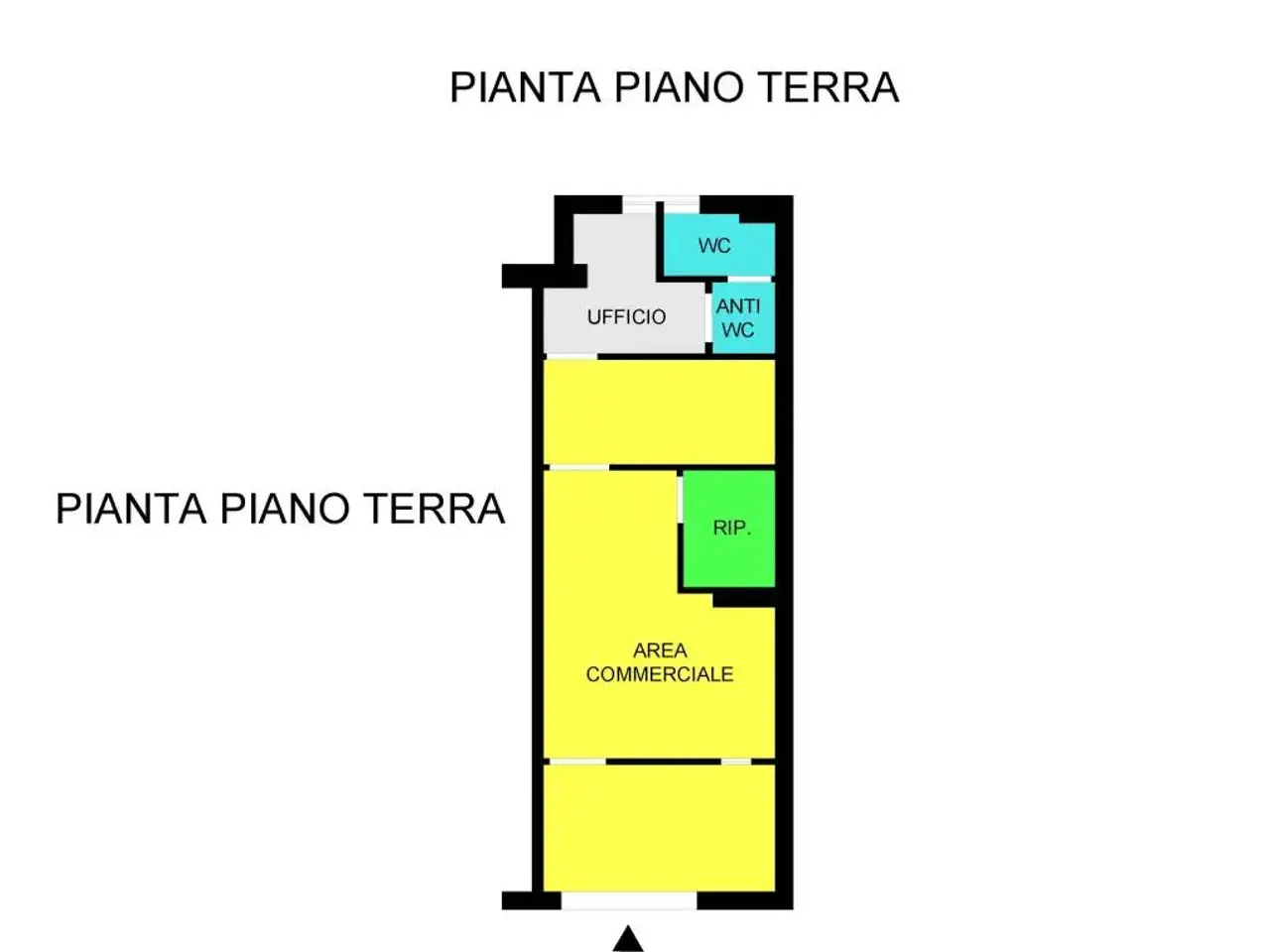 Negozio in Via Giolitti Giovanni, Casoria, {3} - Planimetria 1