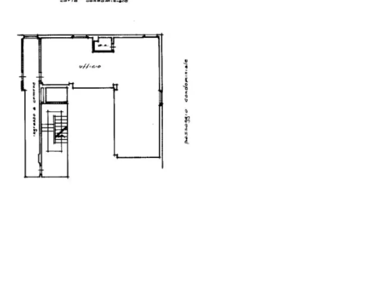 Ufficio in Via Baccio da Montelupo, Firenze, {3} - Planimetria 1