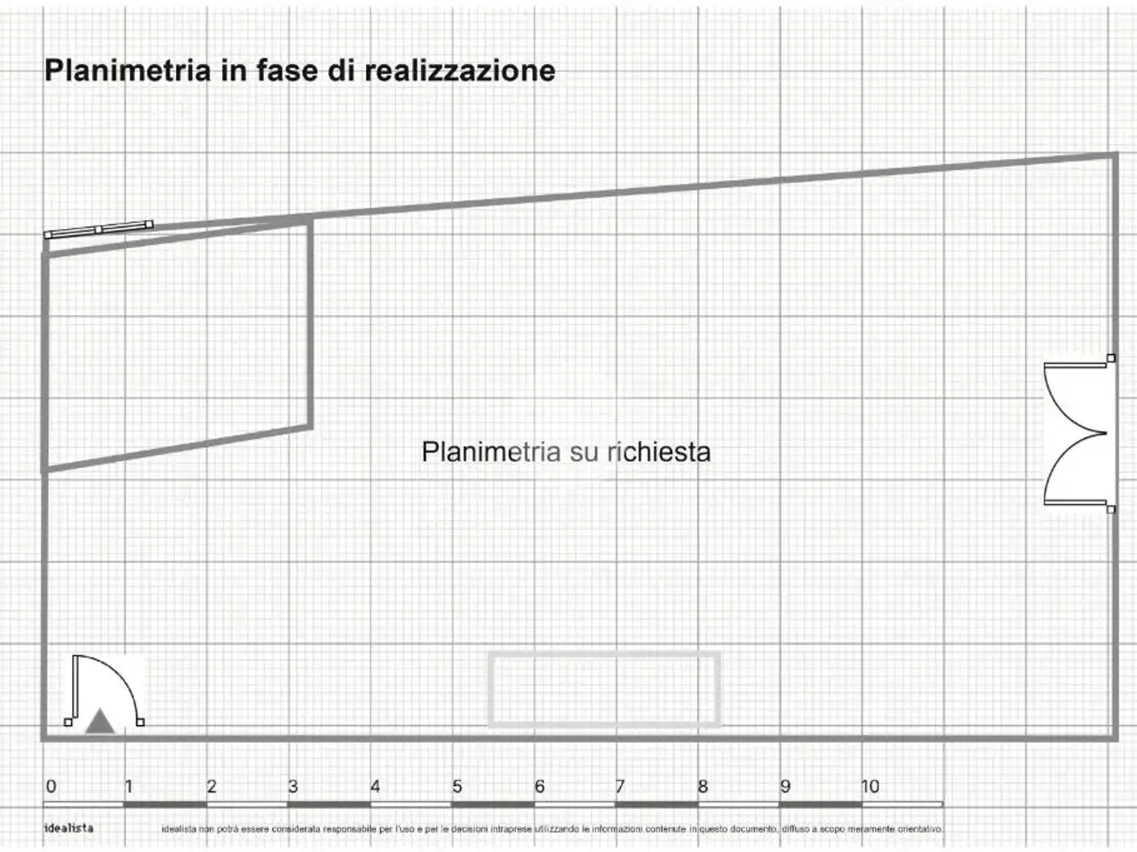 Ufficio in Via Padova 2, Brescia, {3} - Planimetria 1