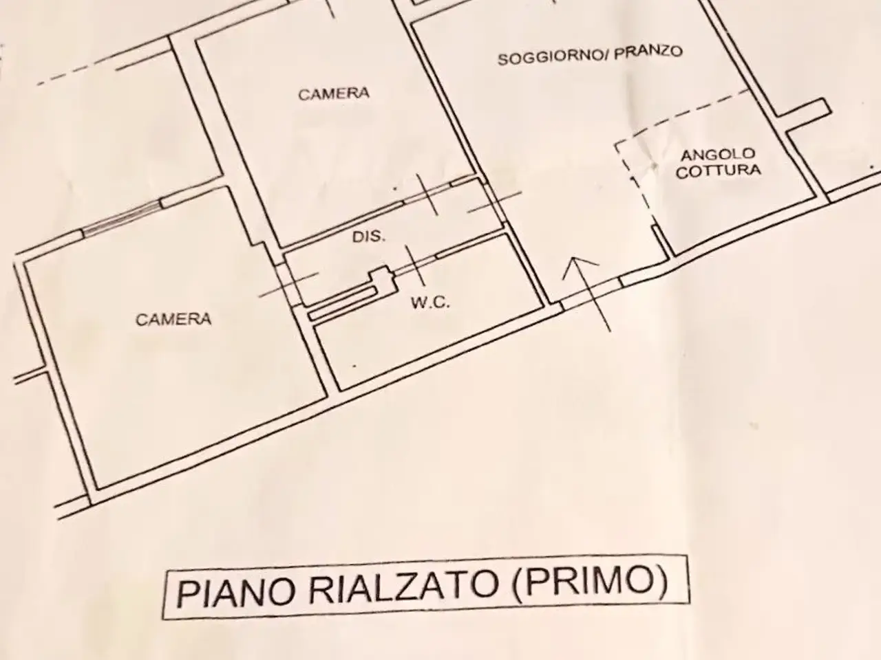 Trilocale in vendita, Via Filippo Guerrieri 1, Licciana Nardi - Planimetria 1
