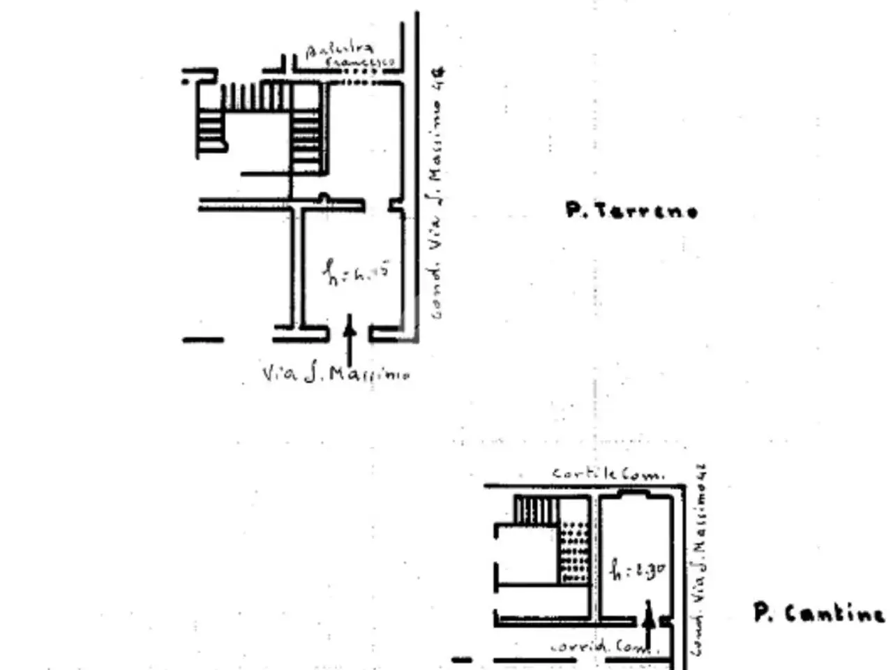 Negozio in Via S. Massimo, Torino, {3} - Planimetria 1