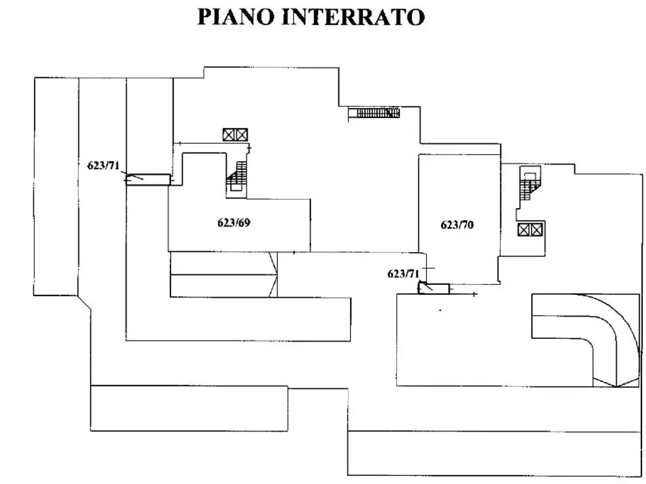 Magazzino in Via della Cà Bianca 3, Bologna, {3} - Planimetria 1