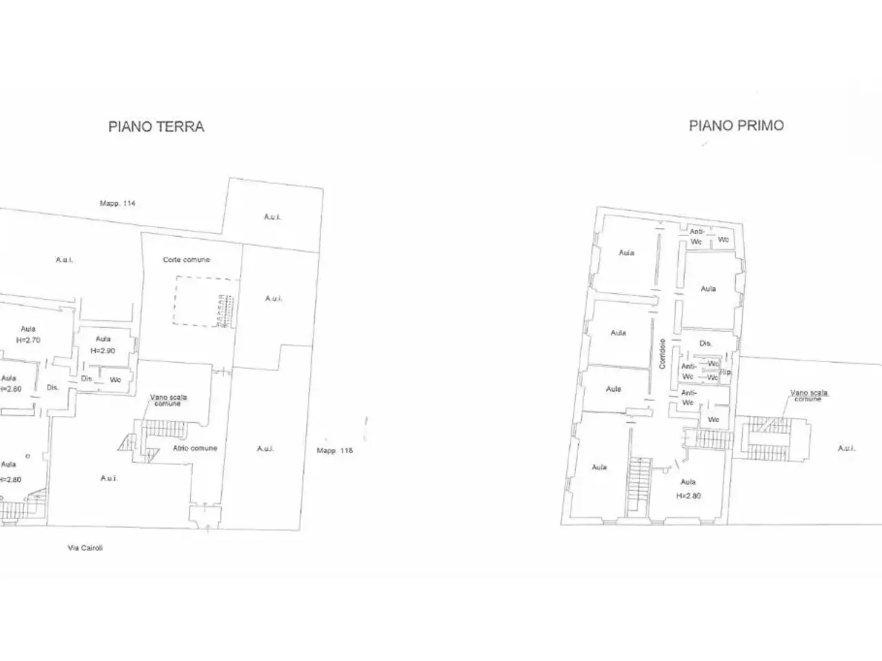 Negozio in Via dei Mille 37, Brescia, {3} - Planimetria 1