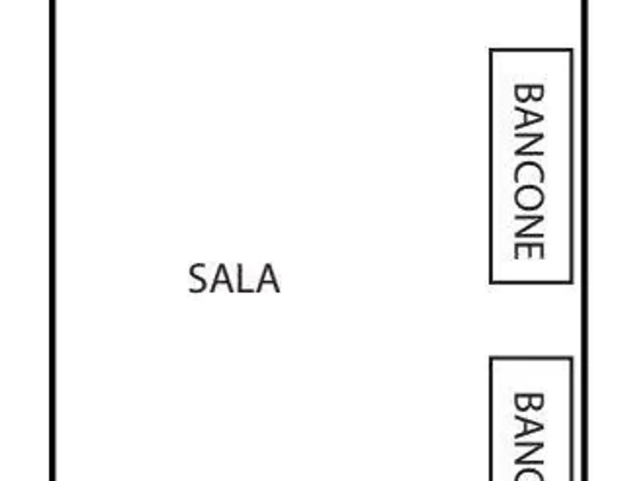 Bar in , Firenze, {3} - Planimetria 1