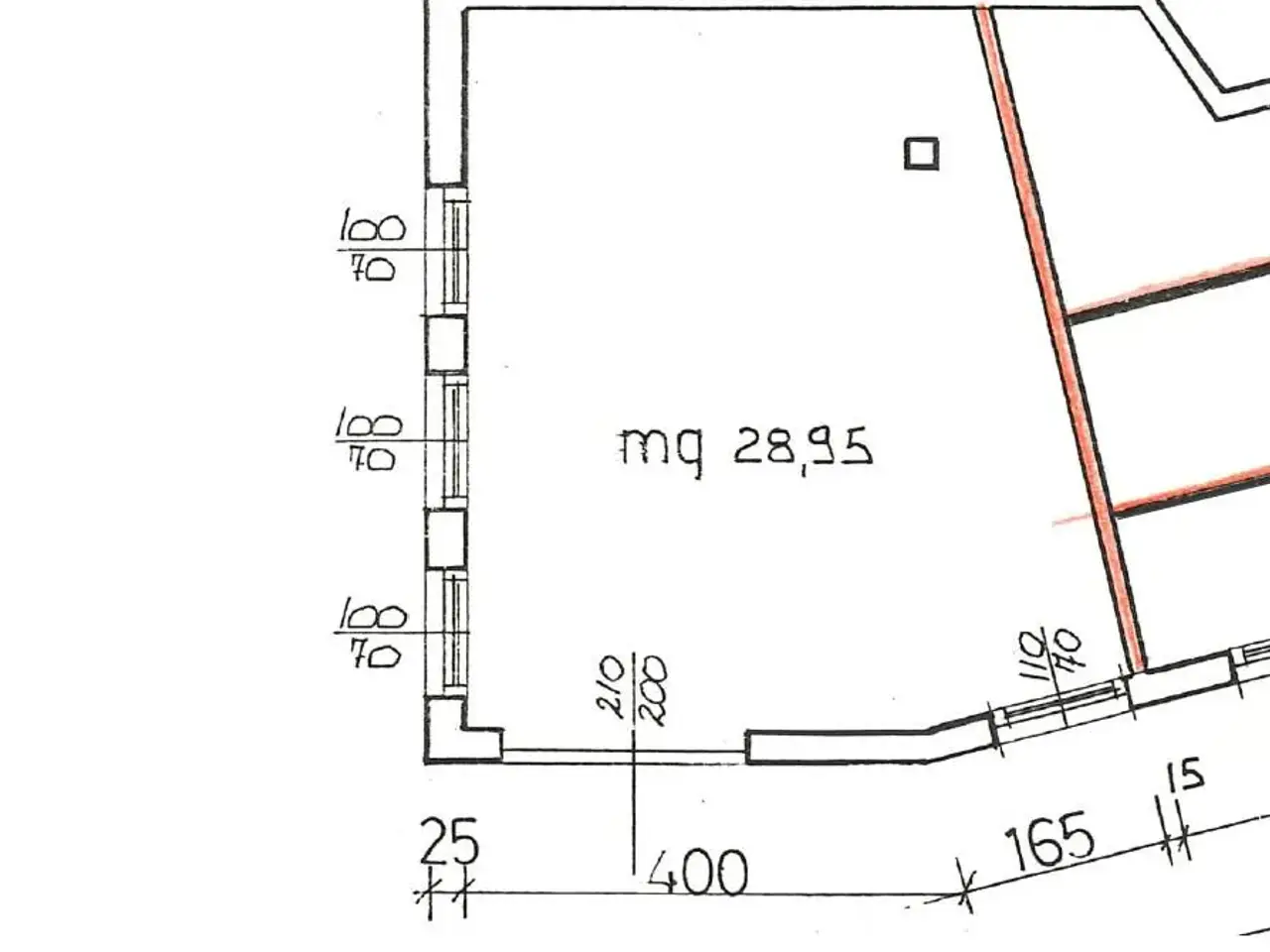Magazzino in , Venezia, {3} - Planimetria 1