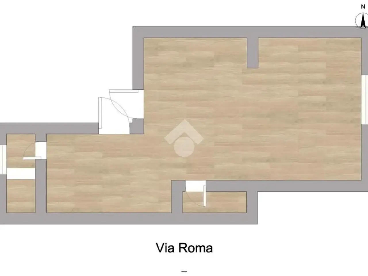 Negozio in Via Roma 122, Volla, {3} - Planimetria 1