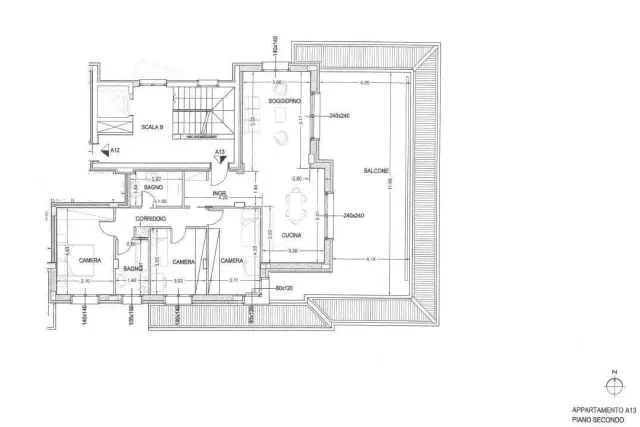 Vierzimmerwohnung in {3}, Via Salvo d'Acquisto - Foto 1