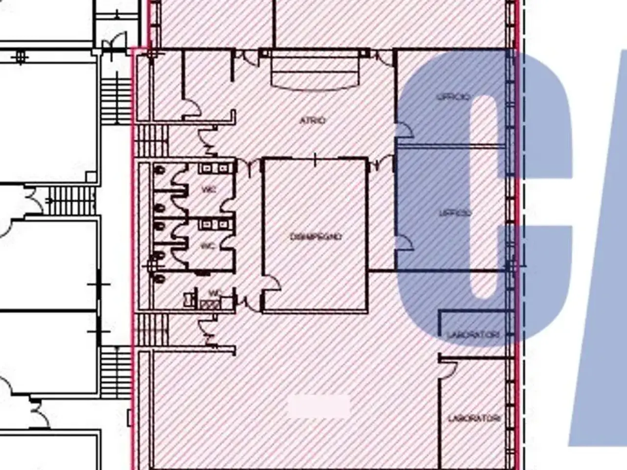 Ufficio in Via Perugino, Cologno Monzese, {3} - Planimetria 1
