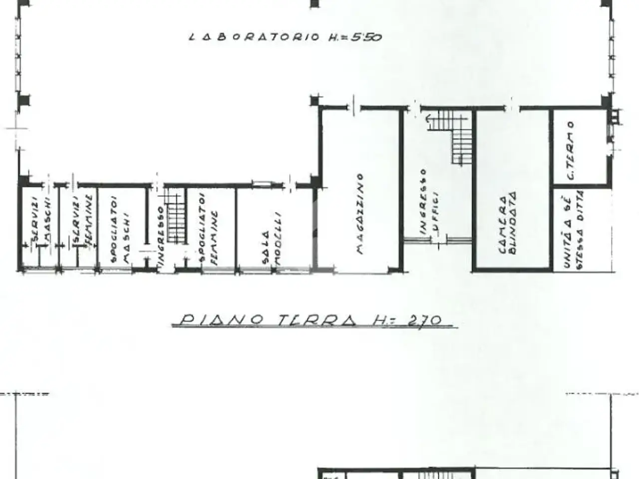 Capannone in Via dell'Industria II Strada, Fiesso D'Artico, {3} - Planimetria 1