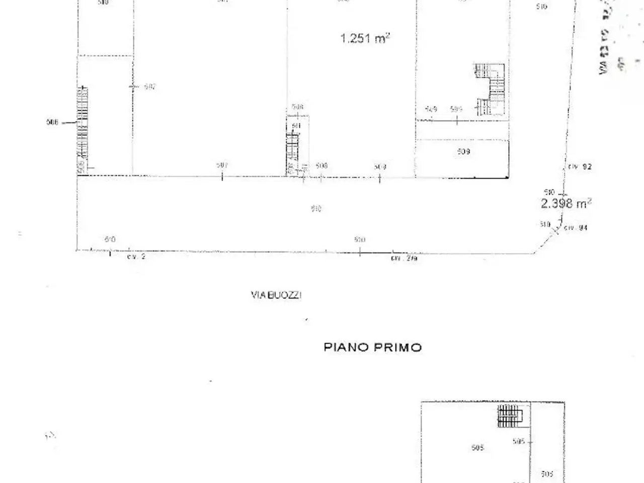 Capannone in Via Pratese 94, Firenze, {3} - Planimetria 1