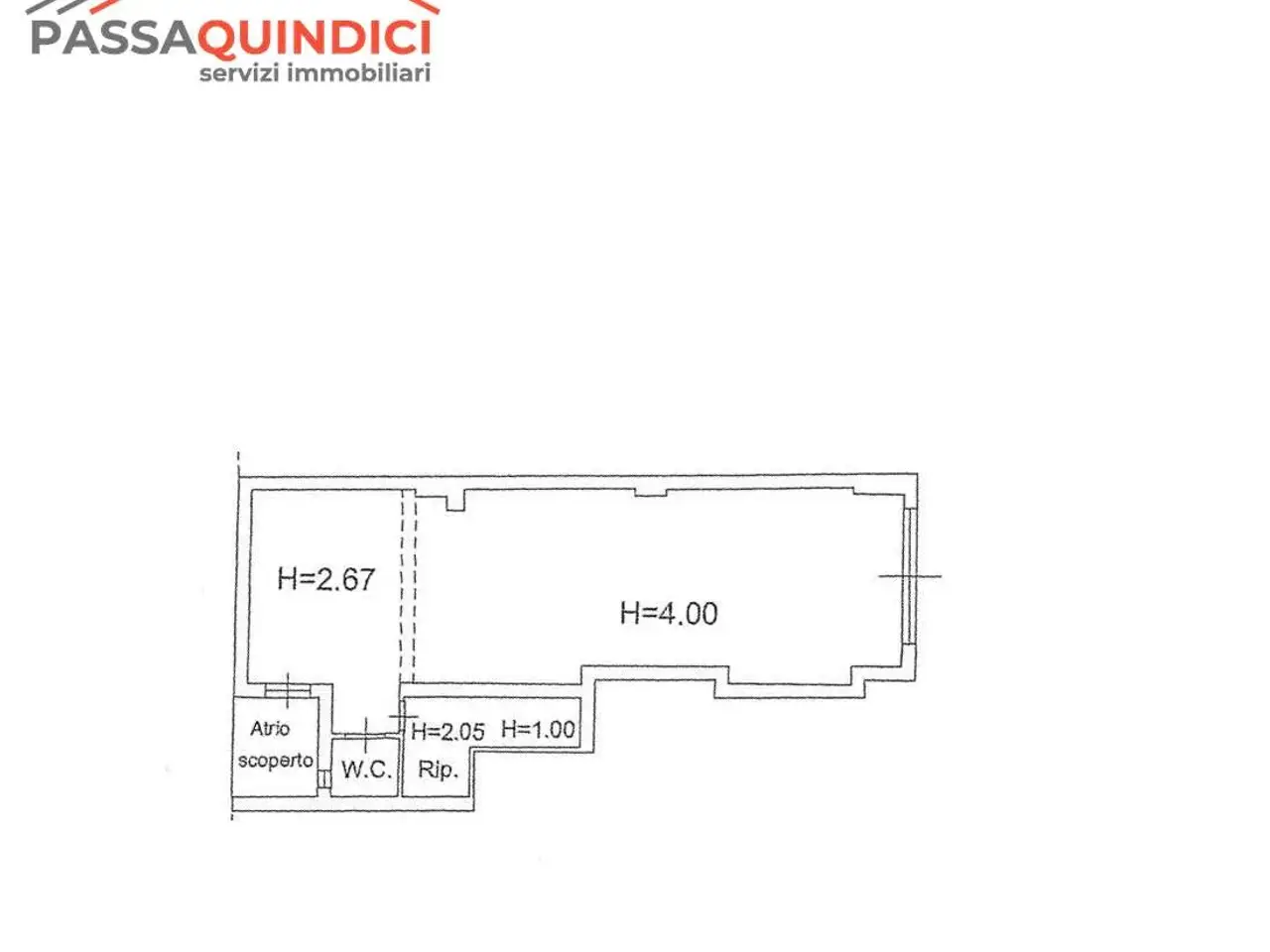 Magazzino in Via Kennedy  32, Triggiano, {3} - Planimetria 1