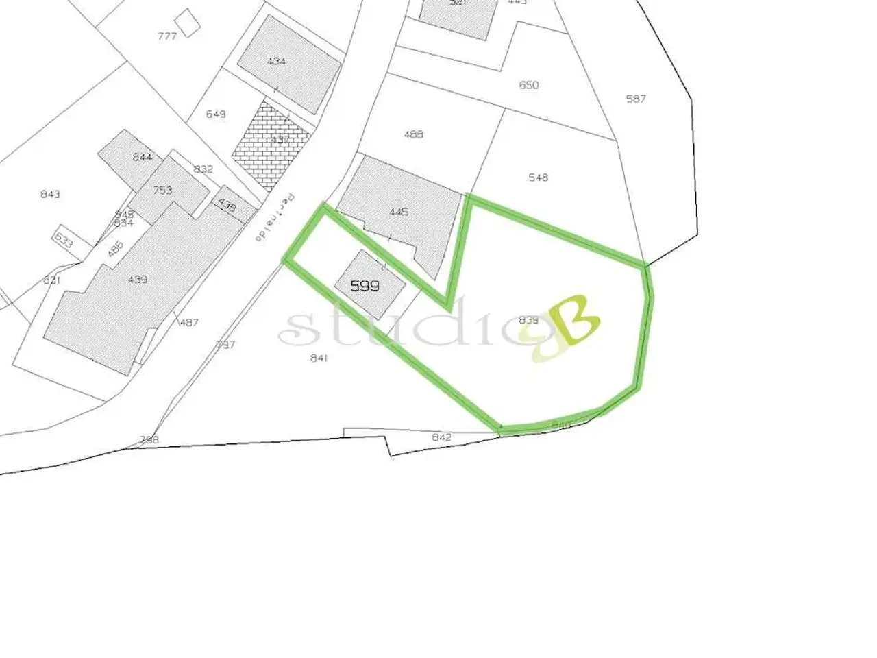Magazzino in Strada Provinciale 59, San Biagio Della Cima, {3} - Planimetria 1