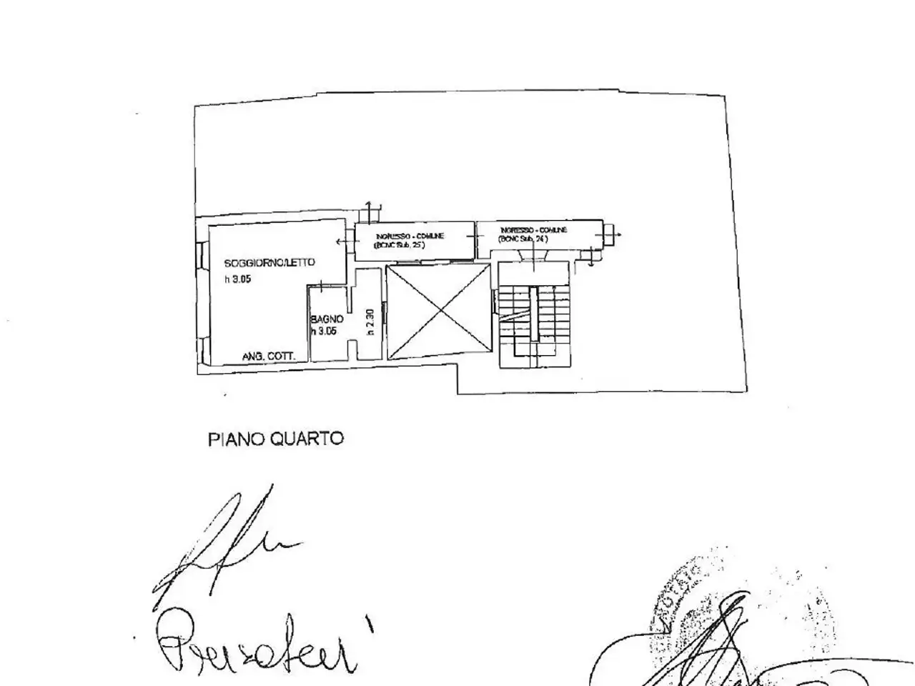 Trilocale in vendita, Borgo Bruno Longhi, Parma - Planimetria 1