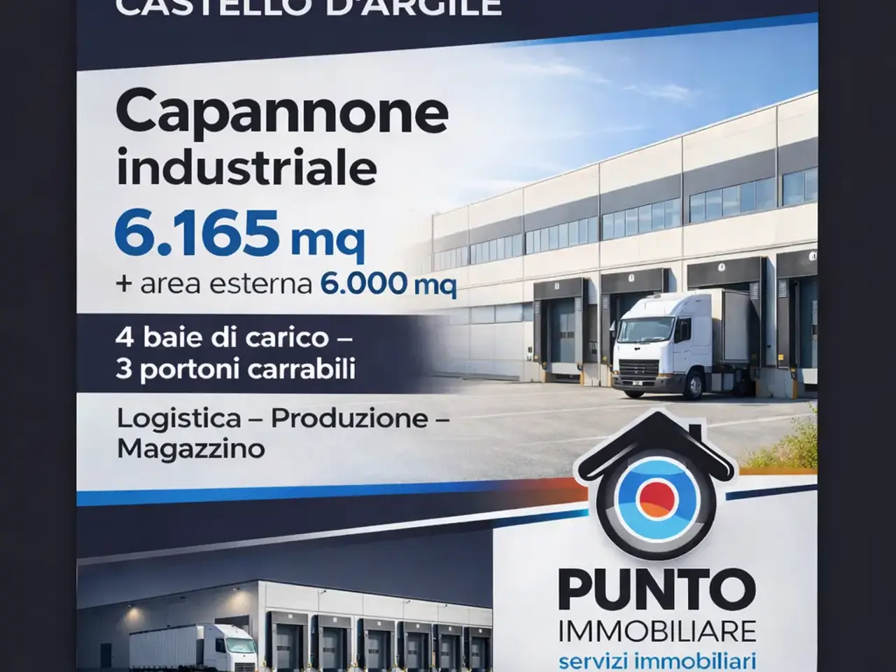 Capannone in Via Einaudi, Castello D'Argile, {3} - Foto 1