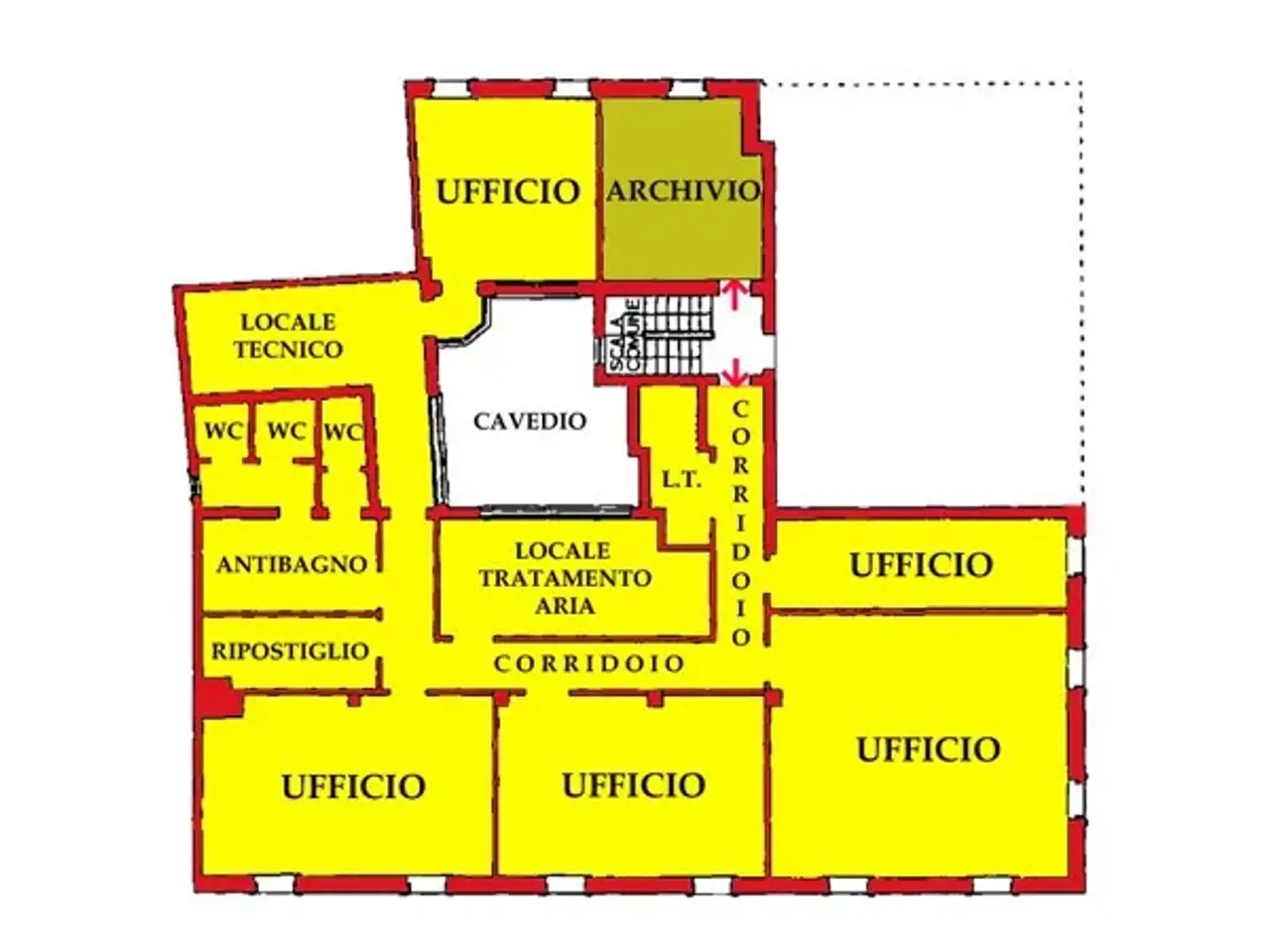 Ufficio in Piazza Gonzaga 3, Castel Goffredo, {3} - Foto 1
